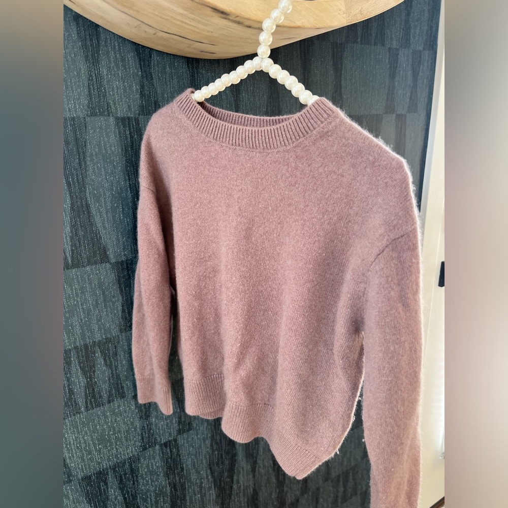 Zara Mauve cashmere Sweater